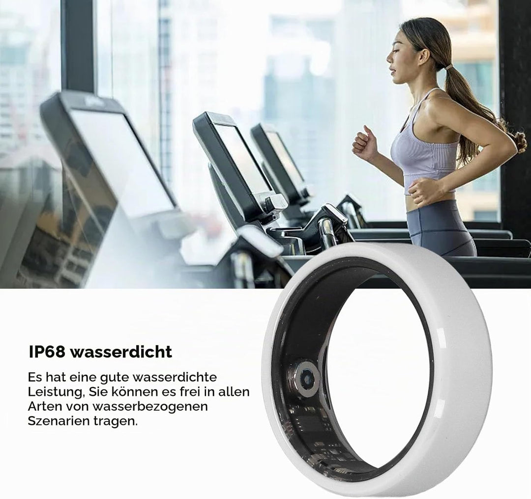 VBESTLIFE Smart Ring, Smart Ring Health Tracker, Aktivitätstracker, Herzfrequenzmesser, Schlafrekord