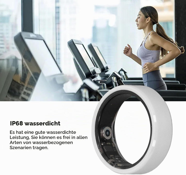 VBESTLIFE Smart Ring, Smart Ring Health Tracker, Aktivitätstracker, Herzfrequenzmesser, Schlafrekord