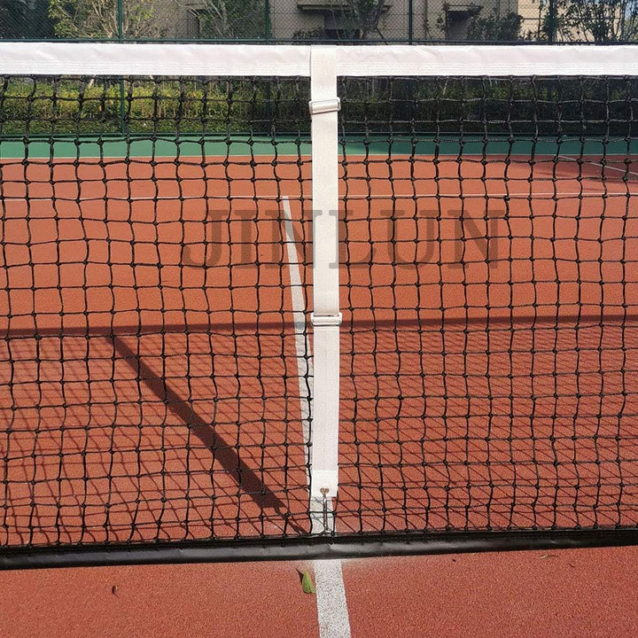 Strapazierfähige Premium-Tennetzgurte in der Mitte