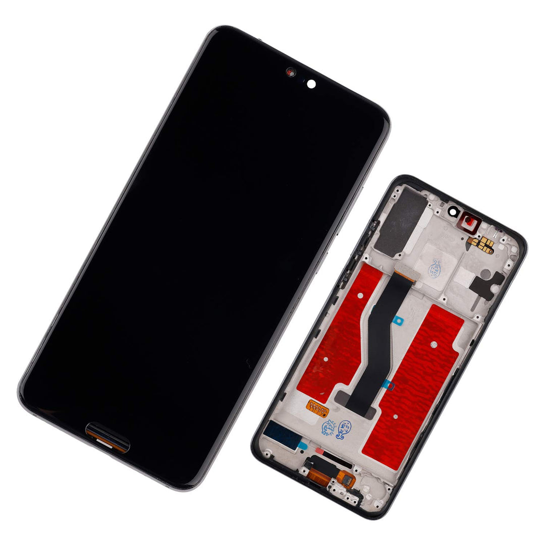 Duotipa Display Kompatibel mit Huawei P20 Pro CLT-L09 CLT-L29 6.1 inch LCD Display Bildschirm Digiti