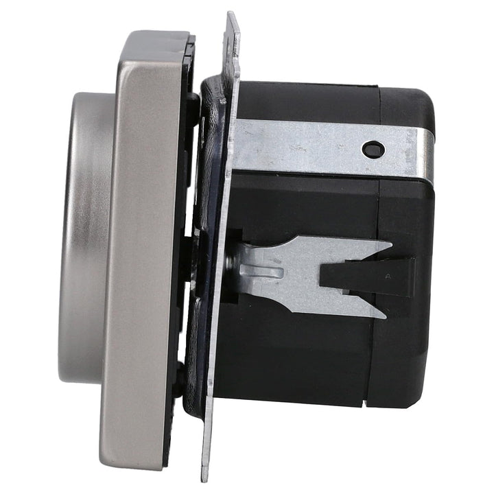 BUSCH-JÄGER, LED-Drehdimmer (LED Dimmer) 6523 U-102 (6523U 102) 6523U102 mit Zentralscheibe 6540-866