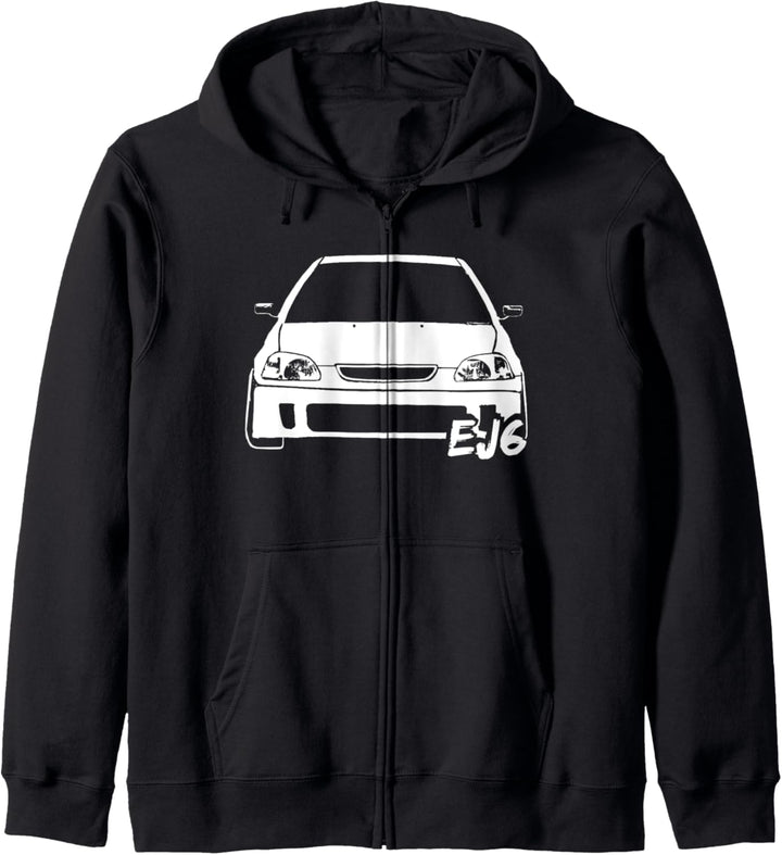 Ej6 civic Tuning Sportauspuff JDM Spruch Brian .C Jdm car Kapuzenjacke