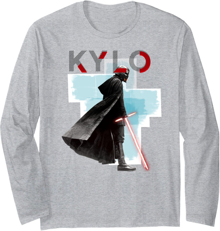 Star Wars: The Rise Of Skywalker Kylo Ren Paint Swipe Langarmshirt