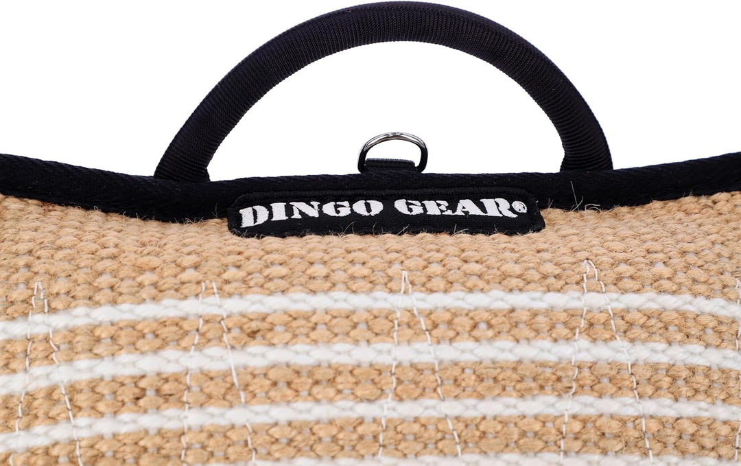 Dingo Gear Beisskissen aus Jute Keilform Gestärkt Weich Ausbildung IGP IPO K9 Hundetraining S00520 J
