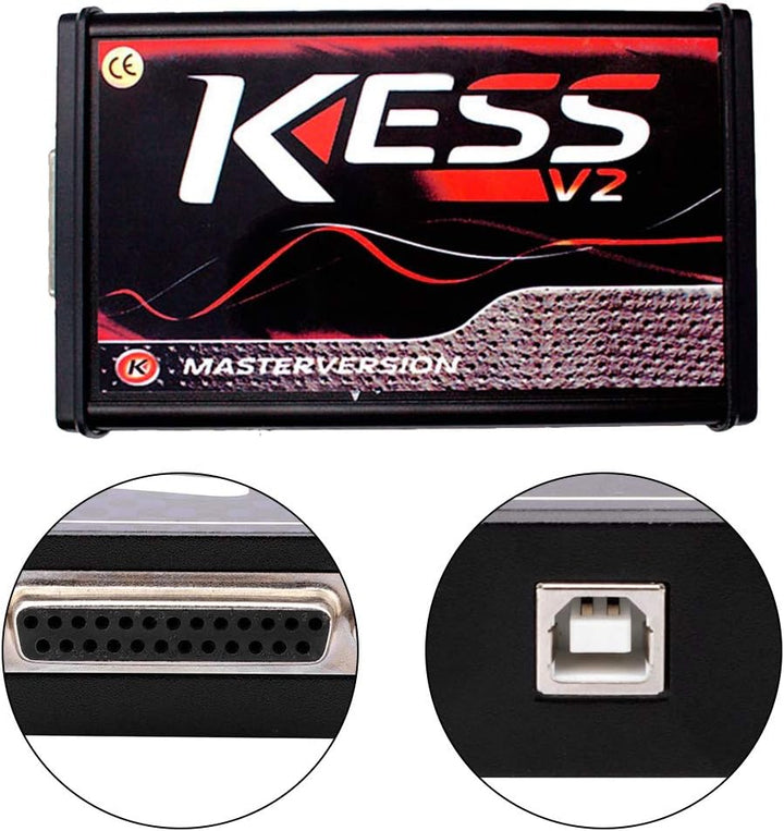 ECU-Autodiagnosescanner-Tool, KESS V2 V5.017 ECU-OBD2-Programmiertool Unbegrenztes Token-Autodiagnos
