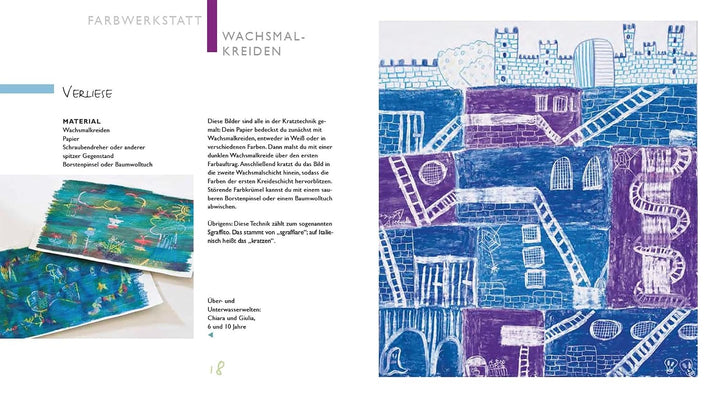 Kinder-Werkstatt Farbe und Papier, Paperback