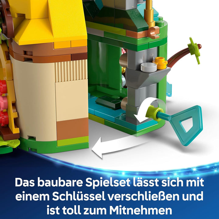 LEGO ǀ Disney Vaianas Inselspass, Bauset für Kinder, die gern fantasievoll Spielen, baubares Modell