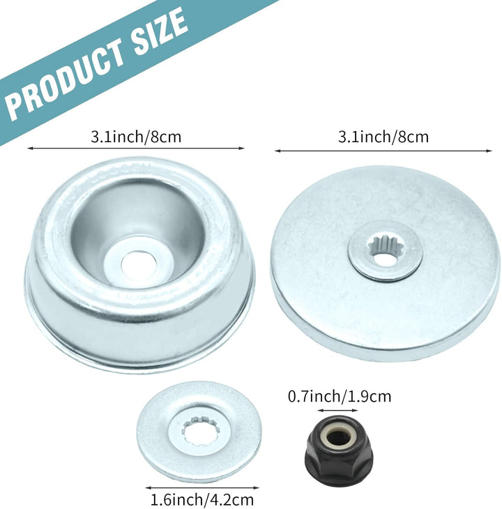 4126-713-3100 Laufteller Zubehör Kit, Ersatz für Stihl FS Serie FS55 FS55R FS36 FS44 FS56 FS80 FS90