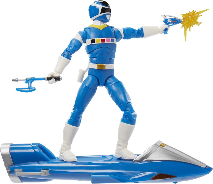 Power Rangers Hasbro Lightning Collection - In Space Blue Ranger &amp; Galaxy Glider Deluxe Action Figur