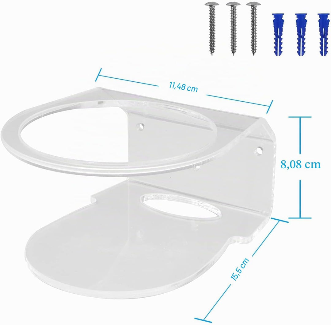 BECEMURU Wandhalterung Halter Stabilität Acryl Schutzhülle Router Schutz Kompatibel mit Deco X20/X25
