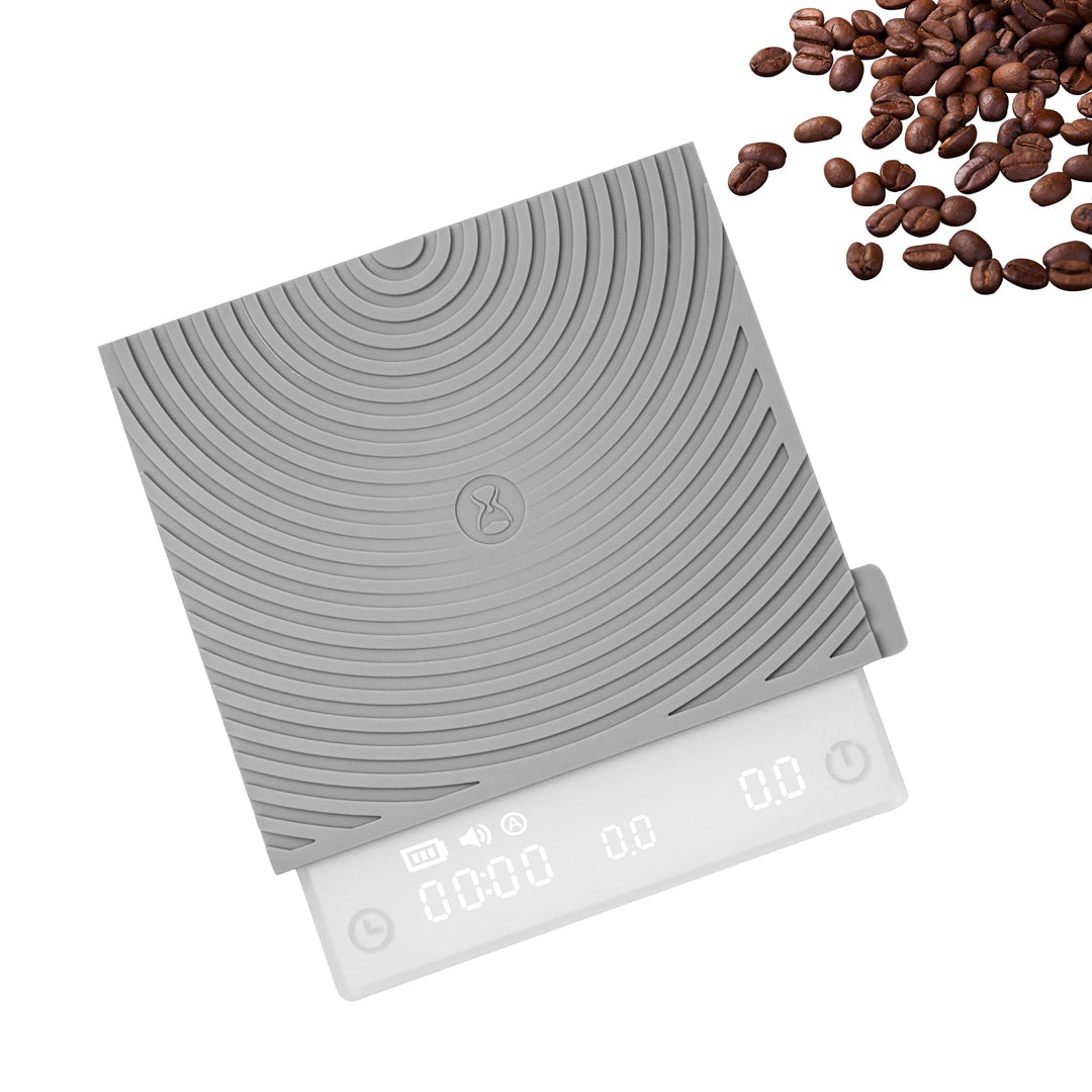 Black Mirror Mini TIMEMORE, Espresso-Waage mit Durchflussfunktions, tragbare Kaffeewaage, 2 kg/0,1 g