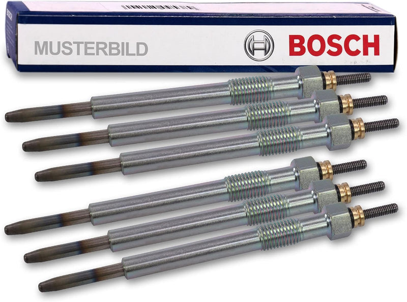 6x Glühkerze BOSCH Duraterm GLP2-HS