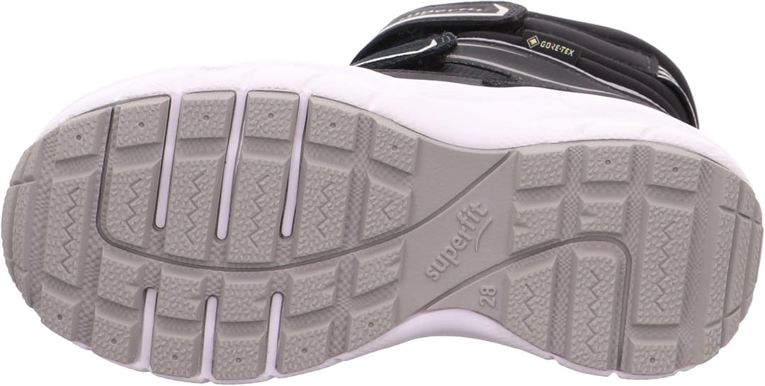 Superfit Mädchen CrystalSchneestiefel 26 EU Weit Schwarz Grau 0000, 26 EU Weit Schwarz Grau 0000
