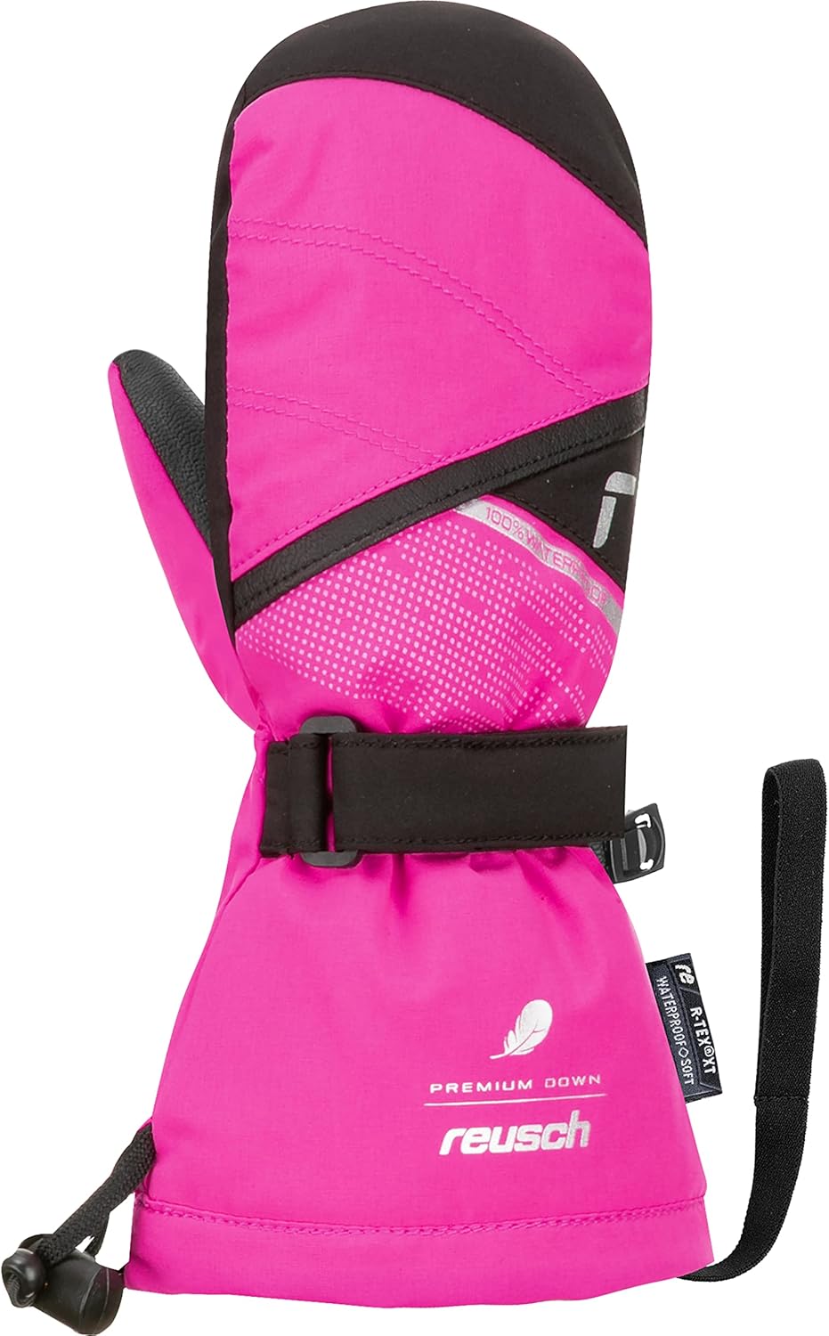 Reusch Mädchen Kaden Down R-tex® Xt Fäustling Wasserdichte Membran Daunen Isolationen Sehr Warme Bab