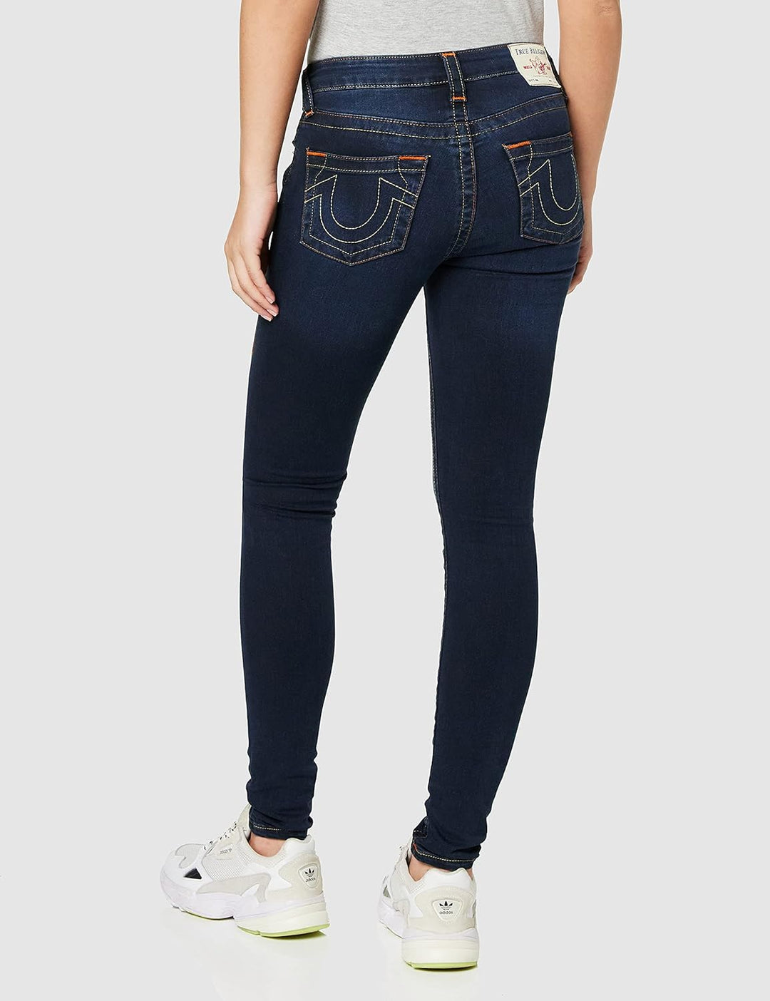 True Religion Damen Jennie Curvy Big T Skinny Jeans 23 Indigo Upgrade, 23 Indigo Upgrade
