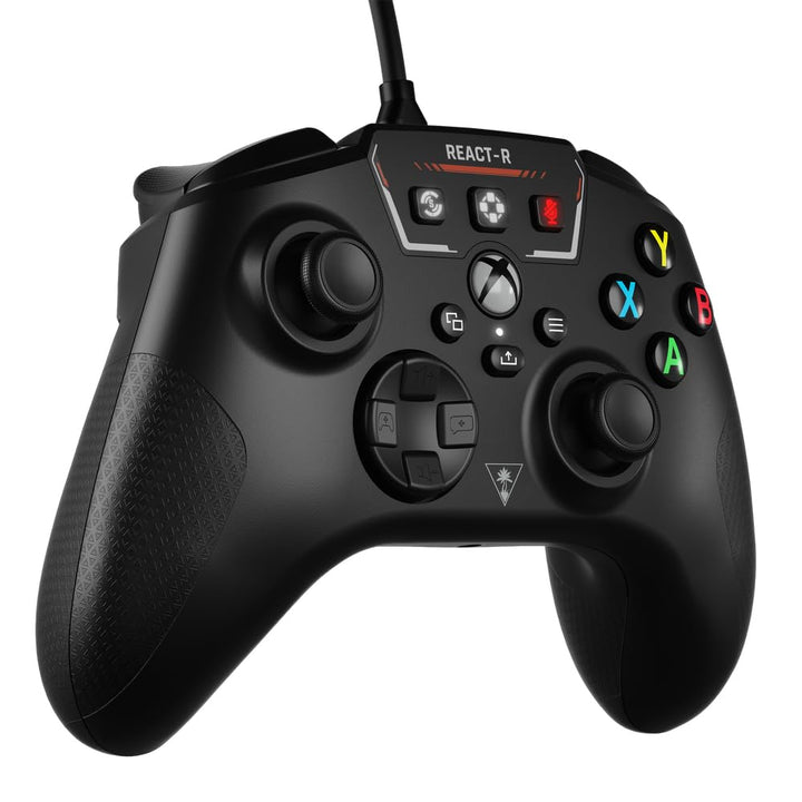 Turtle Beach REACT-R Controller Schwarz – Xbox Series X|S, Xbox One und PC React-R Schwarz REACT, Re