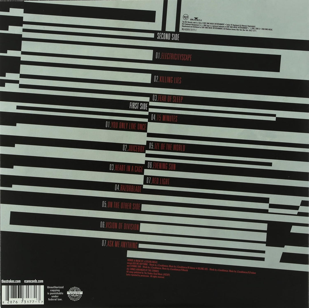 First Impressions of Earth, Vinyl