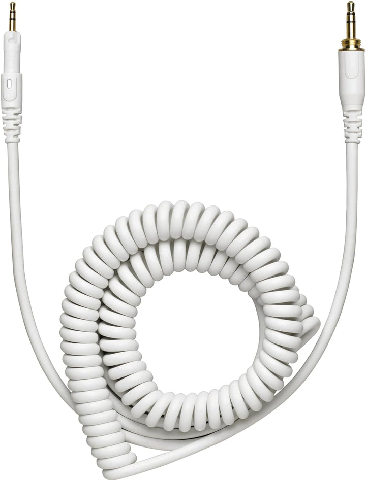 Audio-Technica M50xWH Professioneller Monitorkopfhörer Weiss White Wired, White Wired