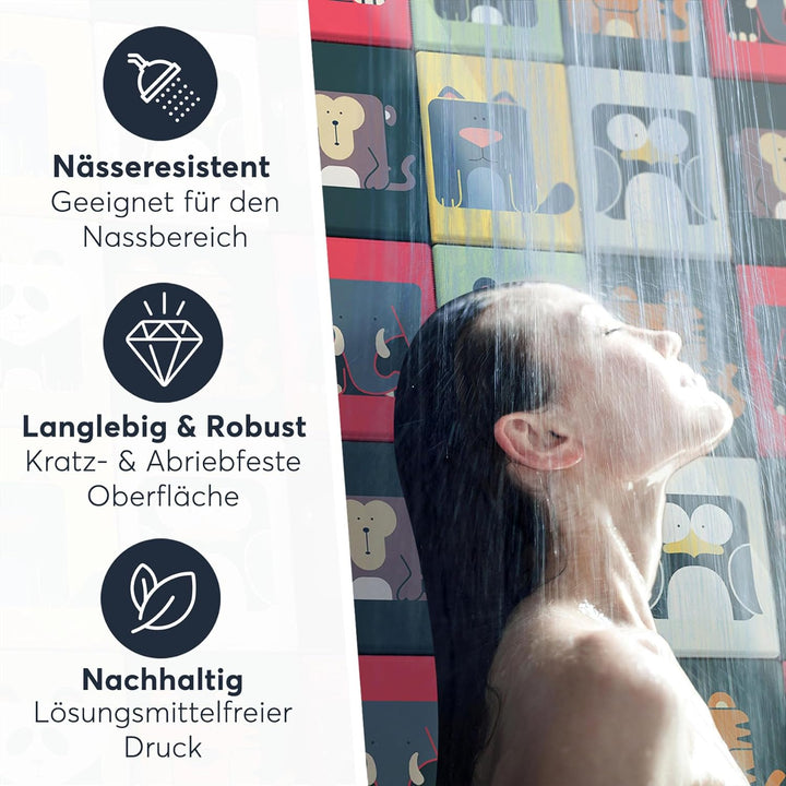 CREATISTO Mosaik Klebefliesen Stickerfliesen Fliesenfolie - Aufkleber Folie für Fliesen I Stickerfli