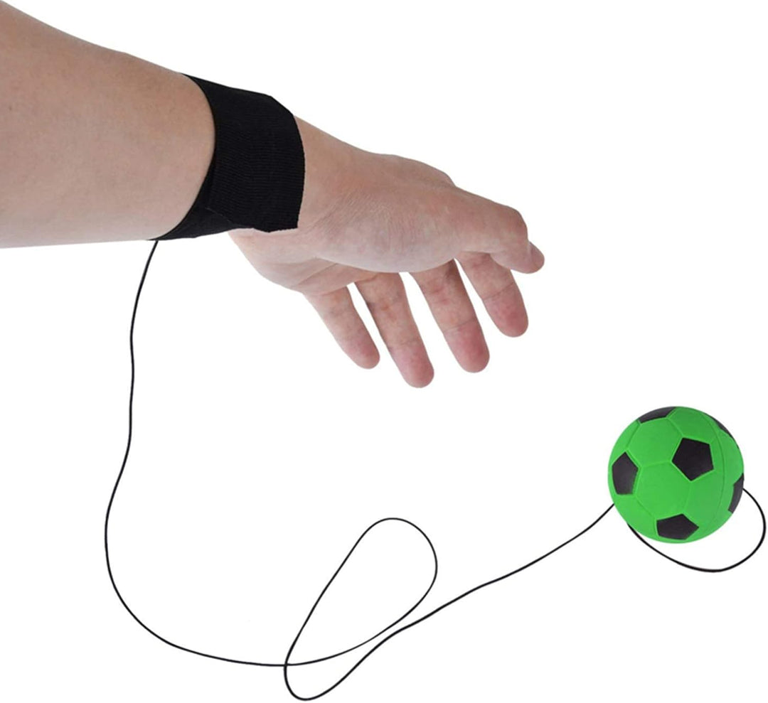 Springball Mit Schnur 8 PCS Ø 47mm - Handgelenk Return Ball Mit Gummiband für Kinder Erwachsen, Fuss