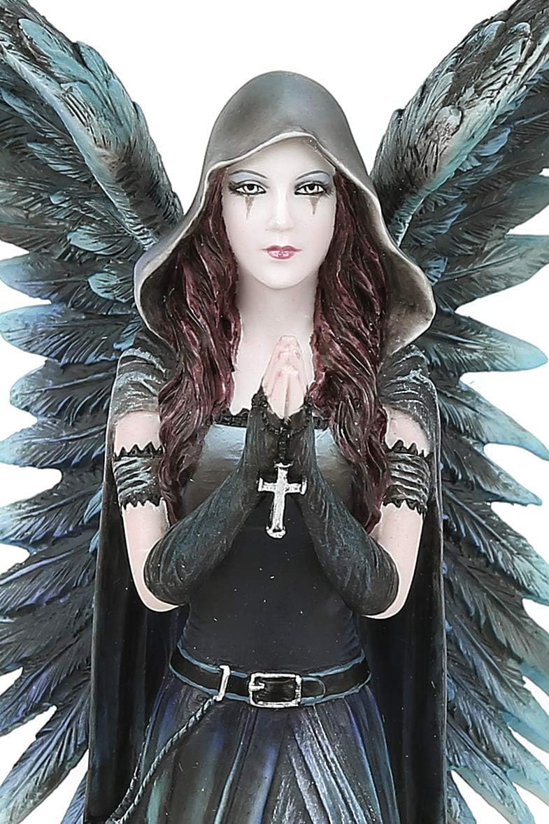 Nemesis Now Harbinger Anne Stokes 27 cm, Kunstharz, Schwarz