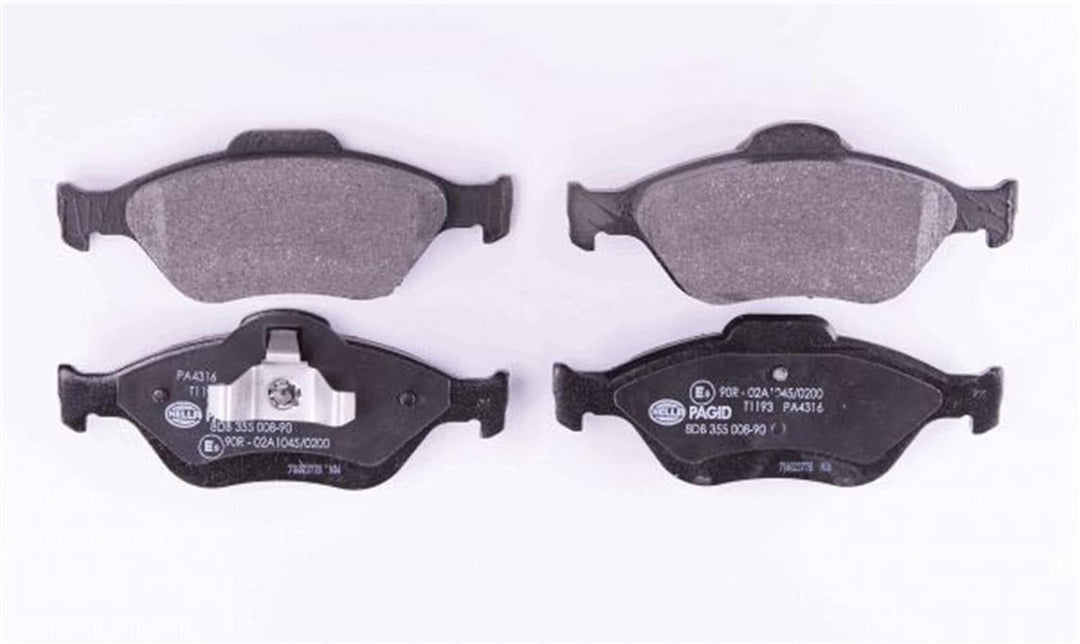 HELLA PAGID 8DB 355 008-901 Bremsbelagsatz - T1193 - Dicke/Stärke: 18.8mm - Bremssystem: Teves - nic