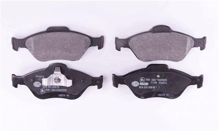 HELLA PAGID 8DB 355 008-901 Bremsbelagsatz - T1193 - Dicke/Stärke: 18.8mm - Bremssystem: Teves - nic