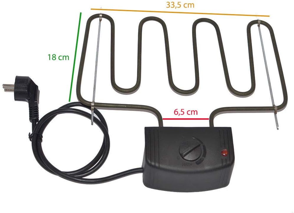 Nischenmarkt Räucherzubehör Elektroheizung/Heizschlange/Heizspirale passend für Räucheröfen der Mark