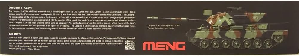 MENG-Model 1/35 Leopard 1A3/A4