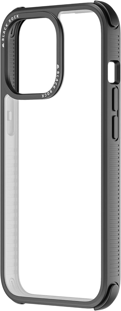 Black Rock - Hülle Robust Transparent Case Passend für Apple iPhone 13 Pro I Handyhülle Transparent,