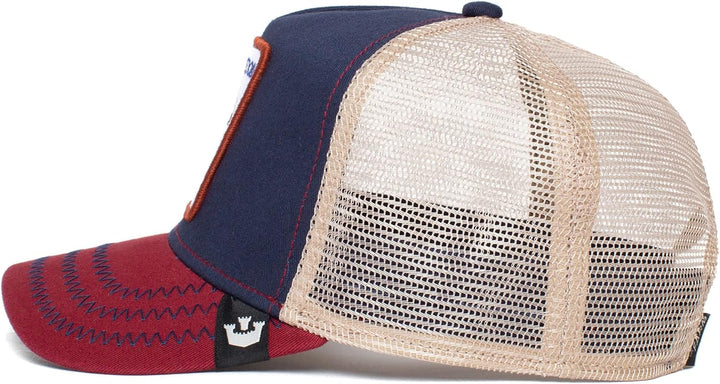 Goorin Bros. – Truckerkappe Basecap Mesh – Bauernhof Farm Tiere – Verstellbarer Snapback-Verschluss