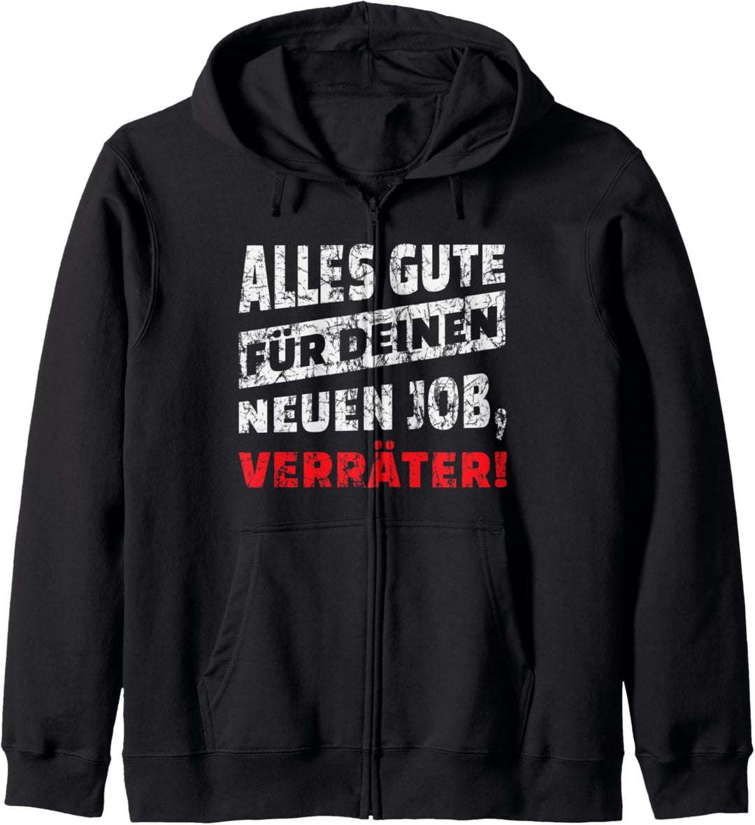 Lustig Verräter Kollegin Abschiedsgeschenk Kollege Kapuzenjacke