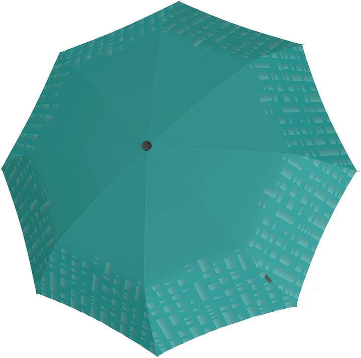 Knirps C.205 Medium Duomatic Solid Lake Reflective