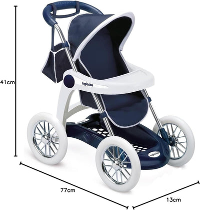 Smoby 7600250381 Faltbarer Kinderwagen