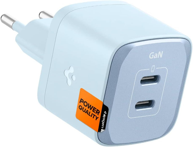 Spigen GaN III 352 Total 35W 2 Ports Dual USB C Wandladegerät PD 3.0 PPS Ladeblock Adapter Kompatibe