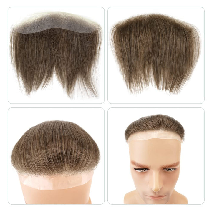 Lordhair Toupet Herren,100% Europäisches Echthaar Herren Toupet Echthaar,V-LOOP Skin Toupet Herren,T