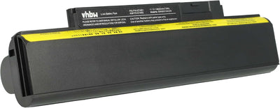 vhbw Li-Ion Akku 6600mAh (11.1V) schwarz kompatibel mit Notebook Laptop Lenovo ThinkPad E120, X121e,