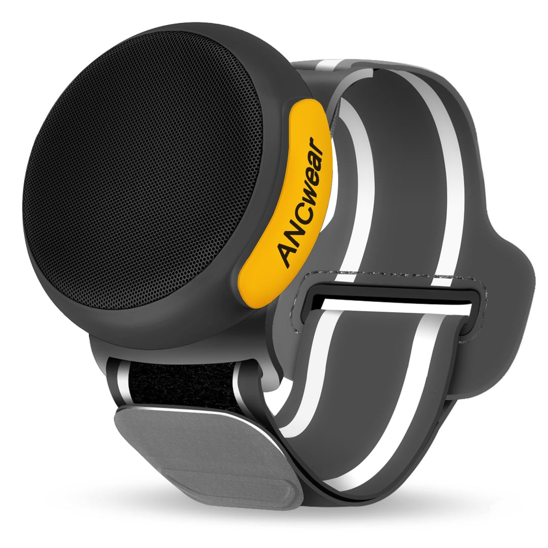 ANCwear Tragbarer Bluetooth 5.3 Lautsprecher Mini mit Mikrofon, Wearable Handgelenkslautsprecher, IP