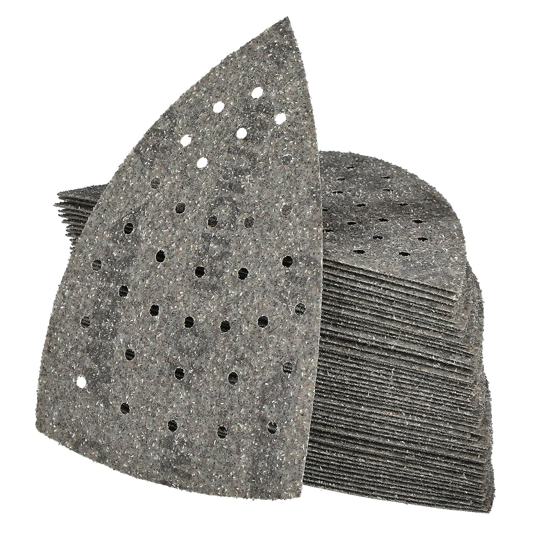 Mirka Iridium Schleifdreieck Premium-Schleifpapier 100x152x152mm 36-Loch Klett Korn 40, 50 Stk/Zum S