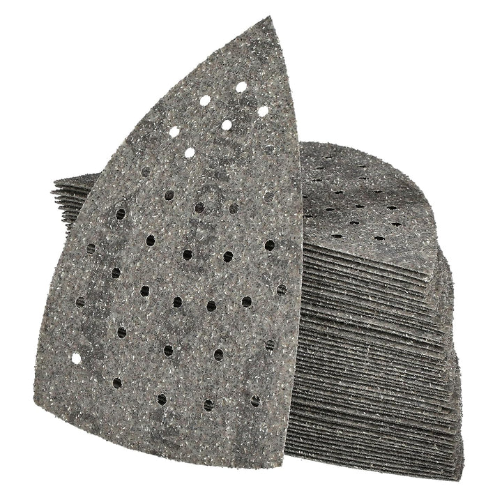 Mirka Iridium Schleifdreieck Premium-Schleifpapier 100x152x152mm 36-Loch Klett Korn 40, 50 Stk/Zum S