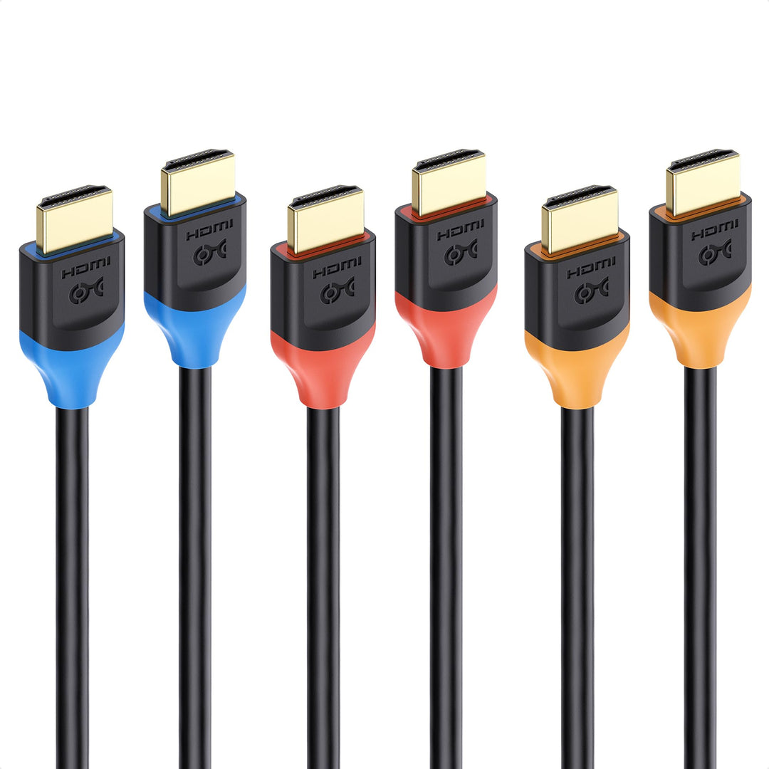 [Ultra-High-Speed-HDMI-Zertifiziert] Cable Matters 3er-Pack 48Gbps 8K HDMI Kabel 3m, HDMI Kabel mit
