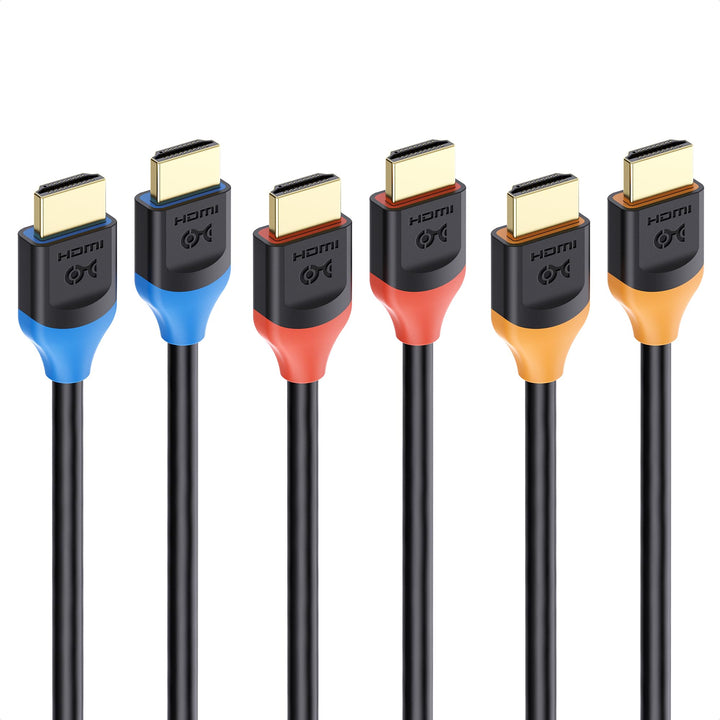 [Ultra-High-Speed-HDMI-Zertifiziert] Cable Matters 3er-Pack 48Gbps 8K HDMI Kabel 3m, HDMI Kabel mit