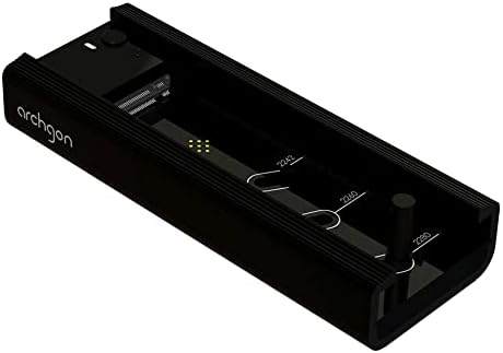 Archgon MSD-3100-2 Externes SSD Dock NVMe(PCIe)/SATA, Kompatibel mit M.2 2242/2260/2280 SSD, USB 3.2