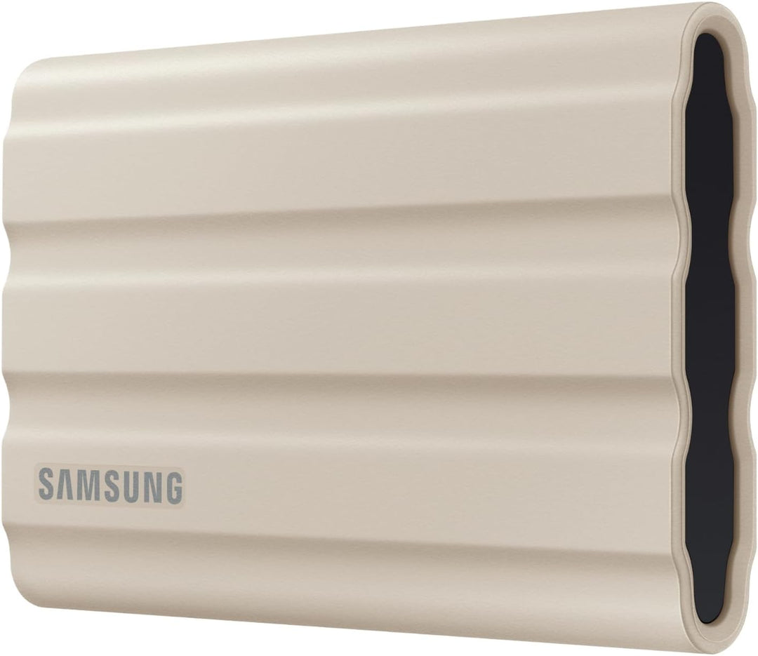 Samsung Portable SSD T7 Shield, 2 TB, USB 3.2 Gen.2, 1.050 MB/s Lesen, 1.000 MB/s Schreiben, Robuste