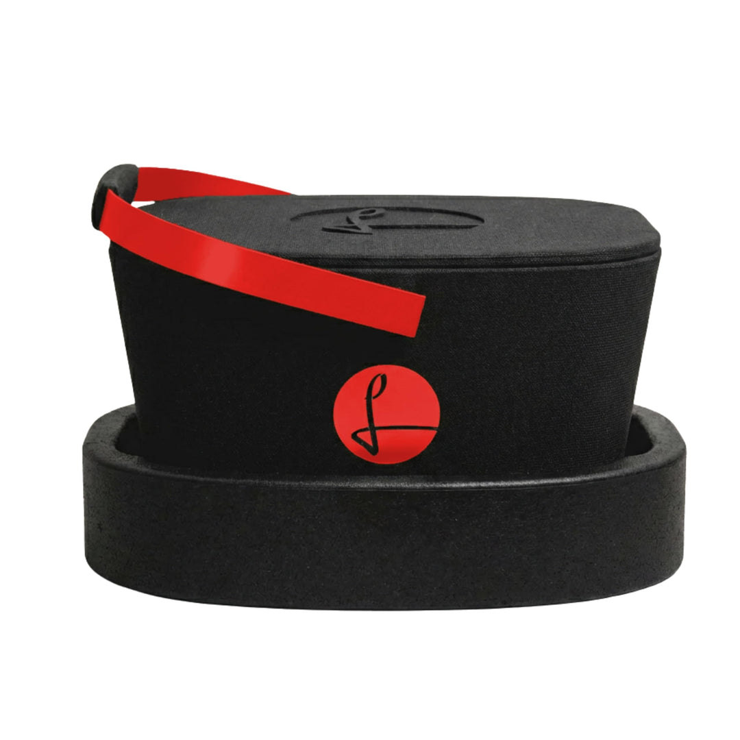 LIEBLINGSKORB Edge Black Erdbeer-rot - inkl. Deckel, Einlegeboden und Transportring - ultraleichter,