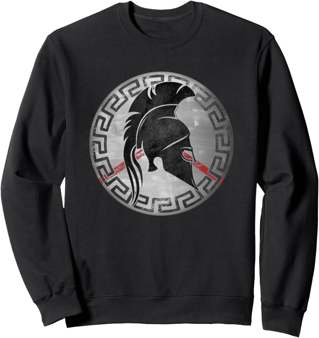 Sparta Krieger Helm Vintage Gym Fitness Sweatshirt