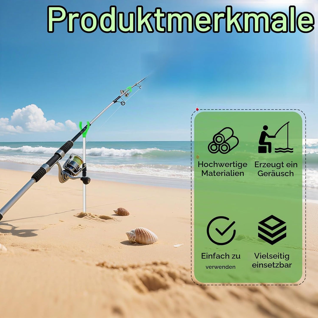 6 Packungen Ausziehbarer Angelrutenhalter für Bodenregal, verstellbare Angelrutenhalter, Spike-Ständ