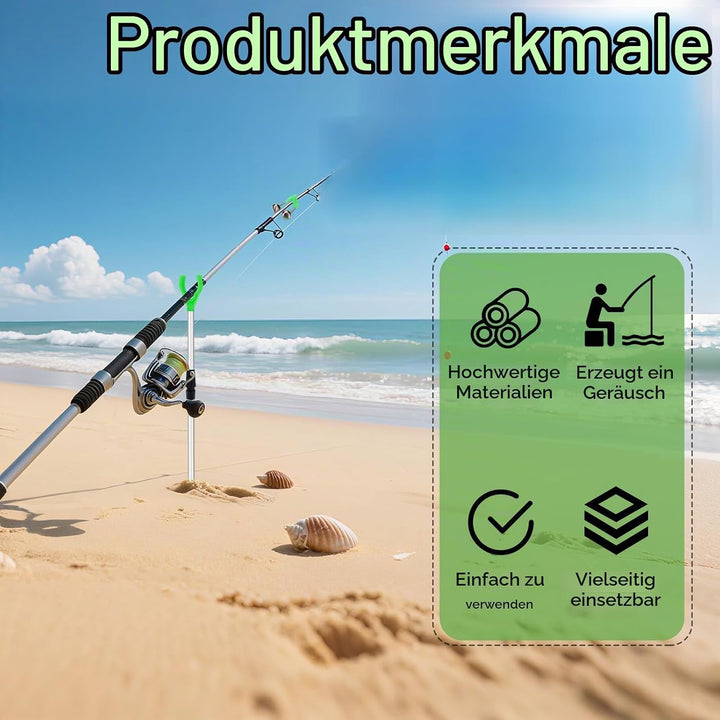 6 Packungen Ausziehbarer Angelrutenhalter für Bodenregal, verstellbare Angelrutenhalter, Spike-Ständ