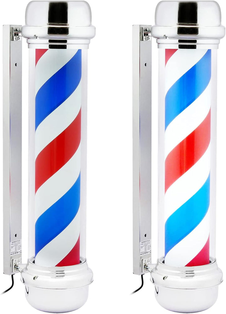 PrimeMatik - Barbierstab Hell und Dreh Friseur 230 x 955