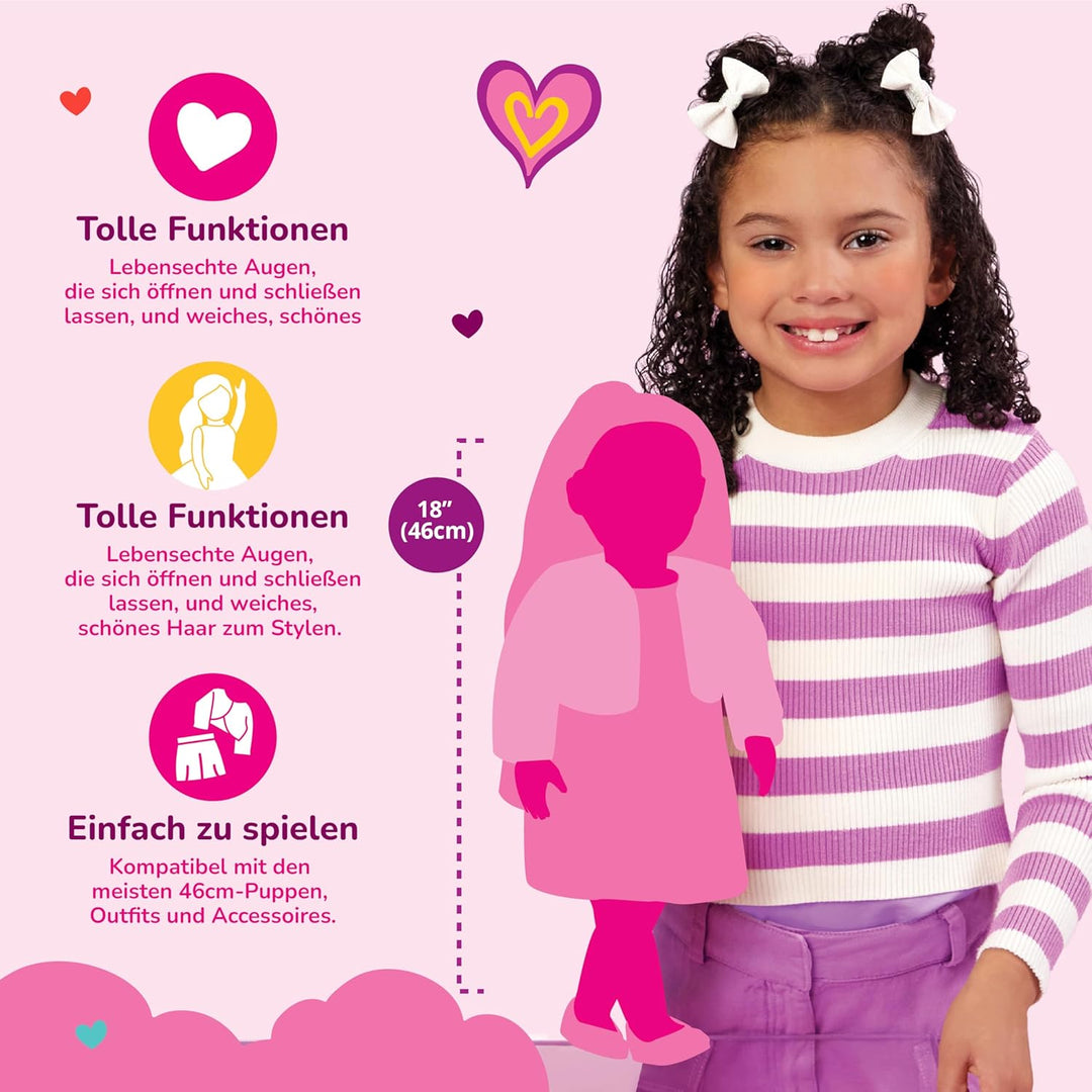 Our Generation - BD31256C1Z - Klassische Puppe - Auria Klassische Puppe – AUBRIE, Klassische Puppe –